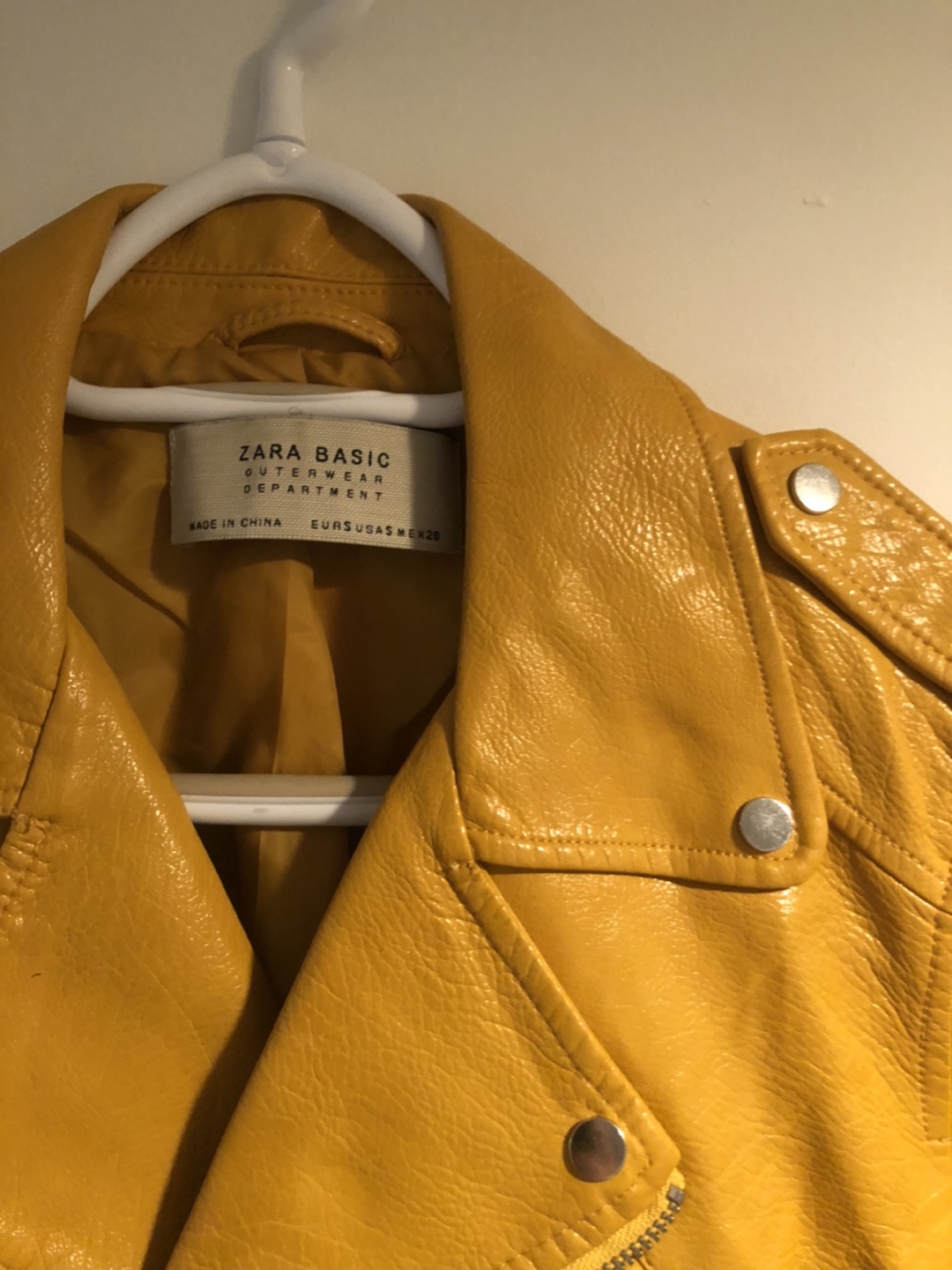 Zara faux leather jacket - photo 2