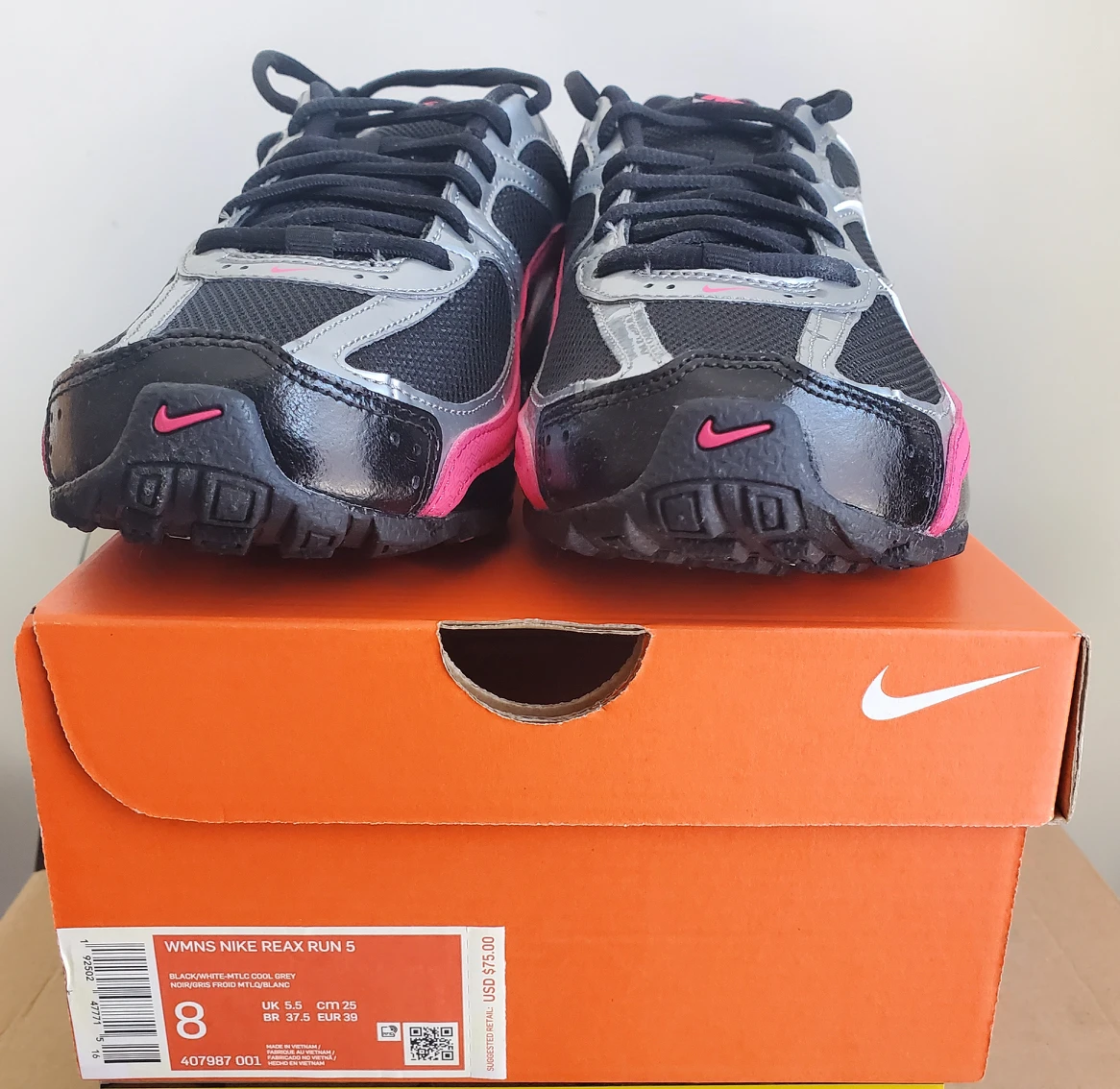Brand New in Box - Nike Reax Run 5 Wmns Size 8 - photo 2