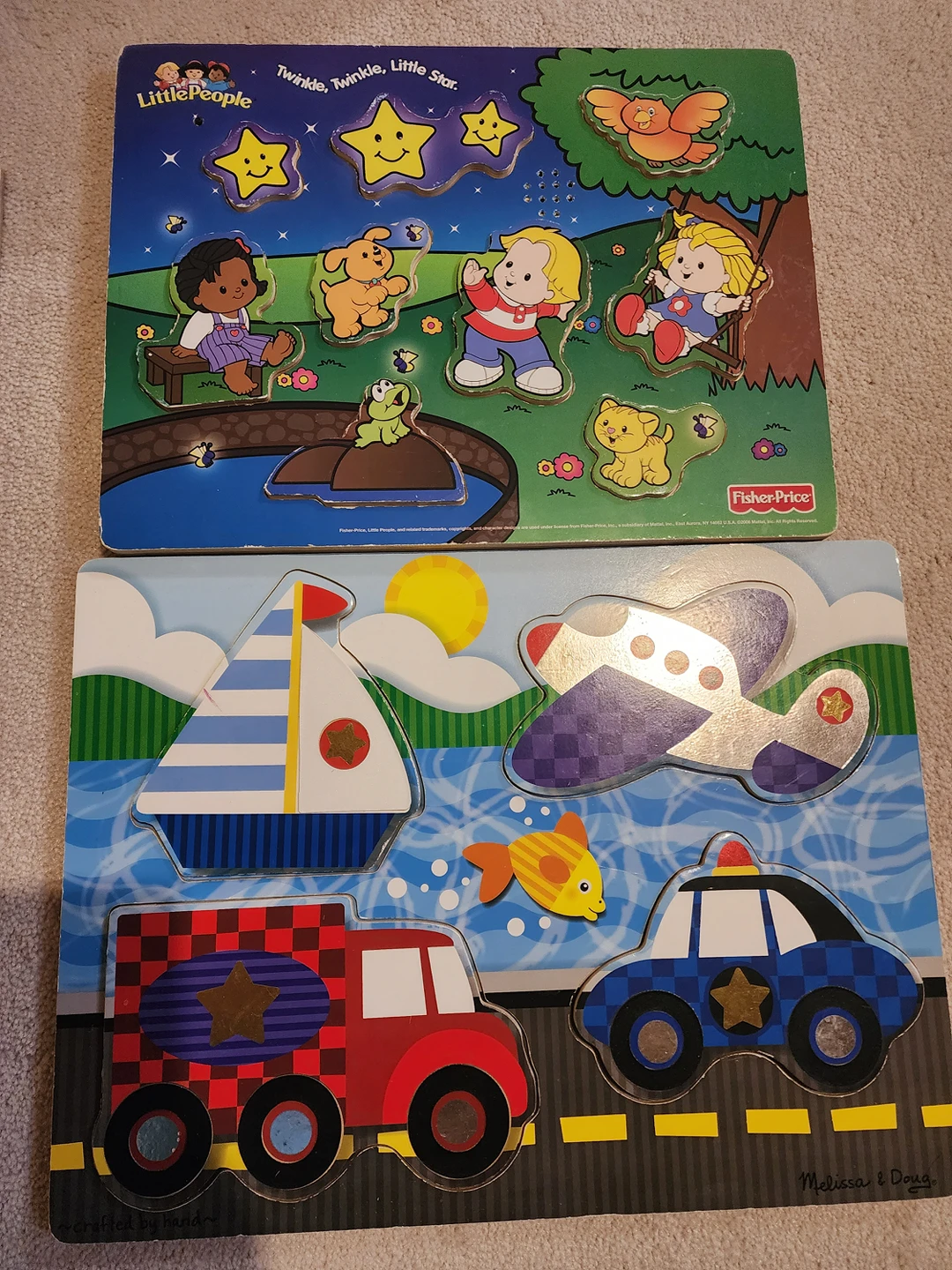 EUC - Wooden puzzles