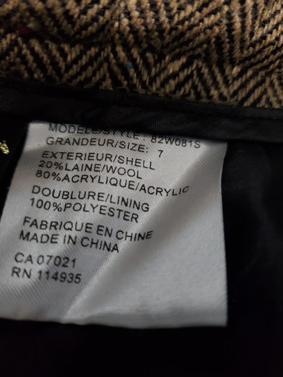 Wool/acryllic blend cropped pants image indicator(2)