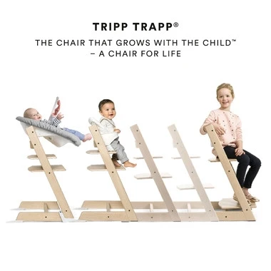 BNIB - Stokke Tripp Trapp High Chair and Baby Set (Natural) - photo 3