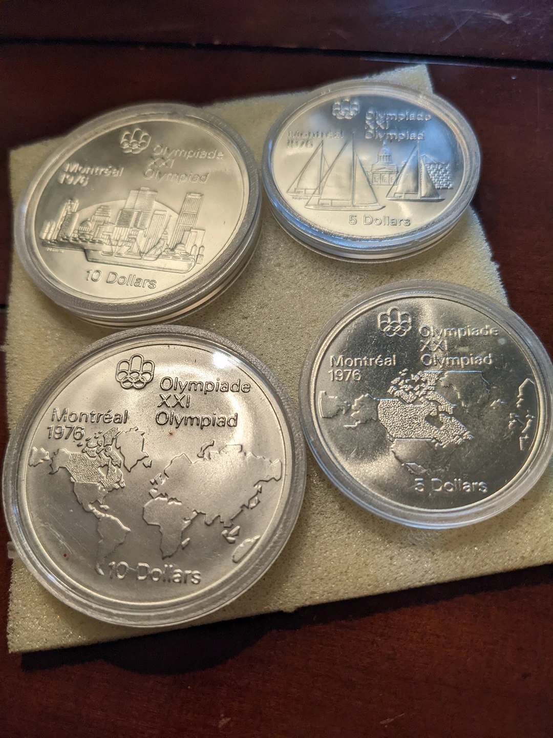 four series of 1976 Montreal Olympics one does not have a case.