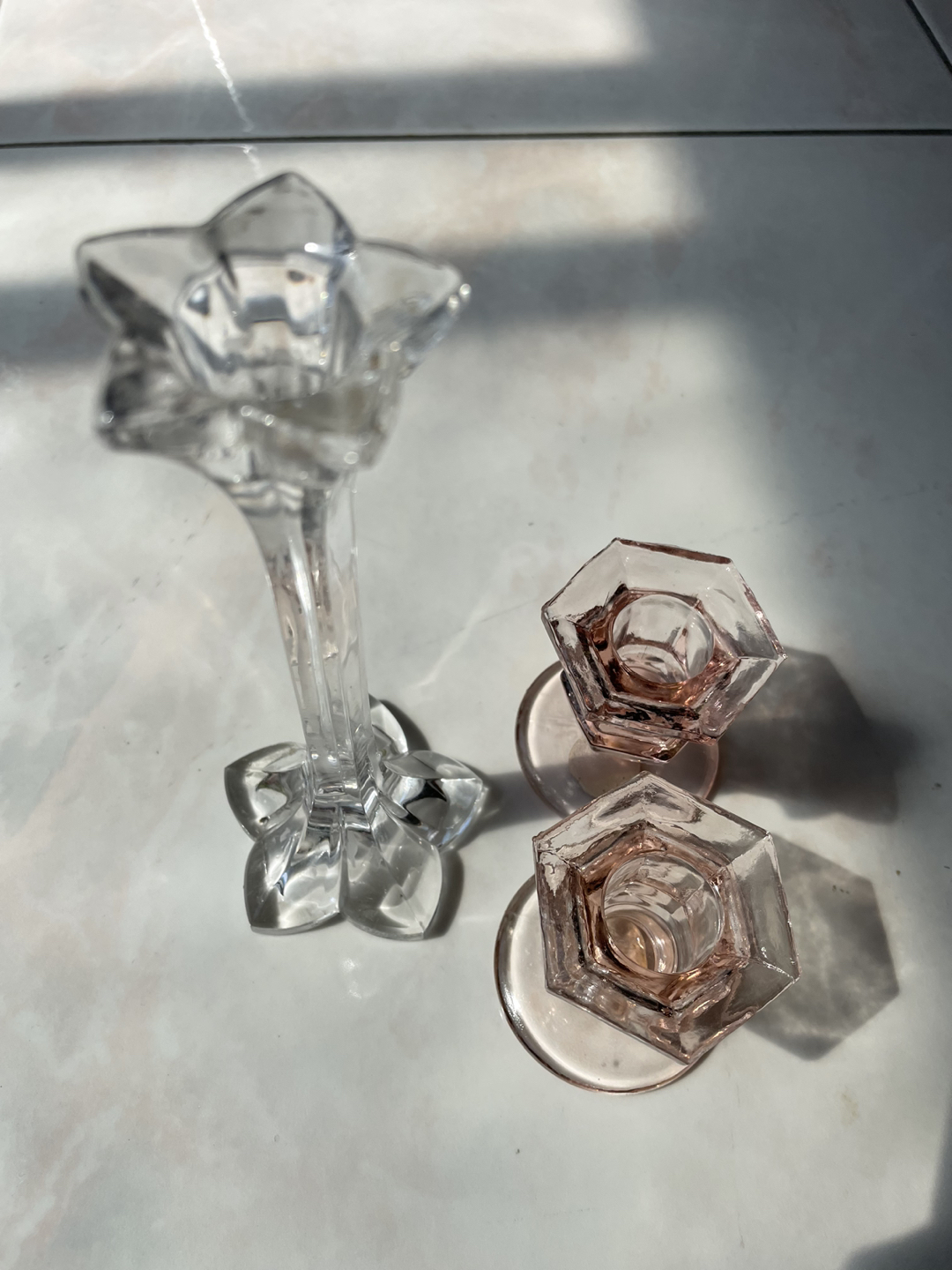3 Candlestick holders - photo 3