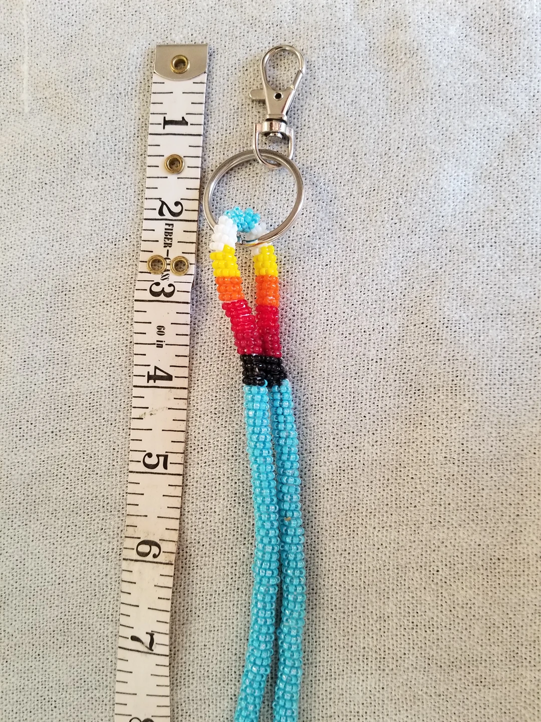 Handmade Beaded Lanyard - photo 3