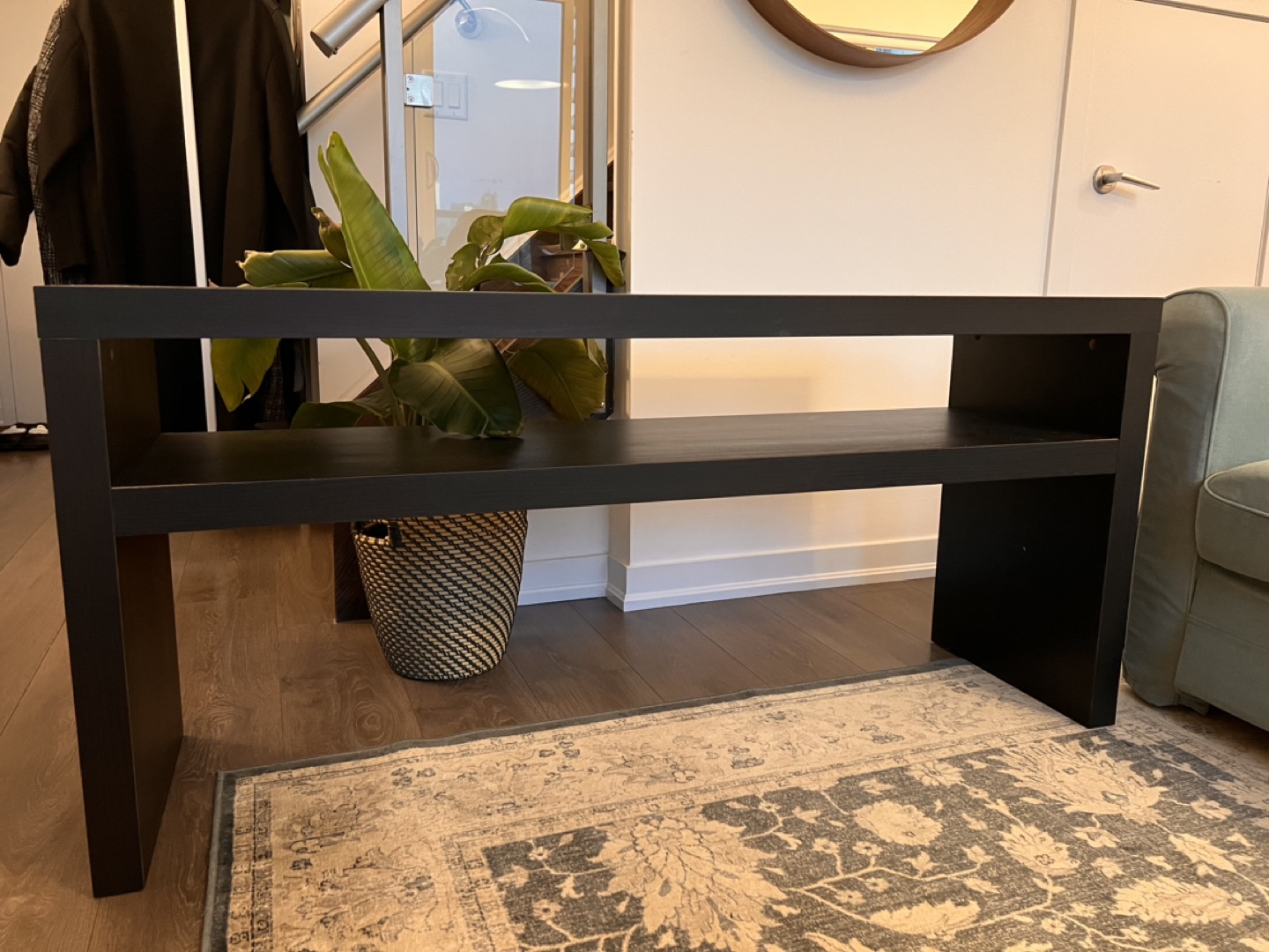 Ikea Lack Console Table - Black - photo 2