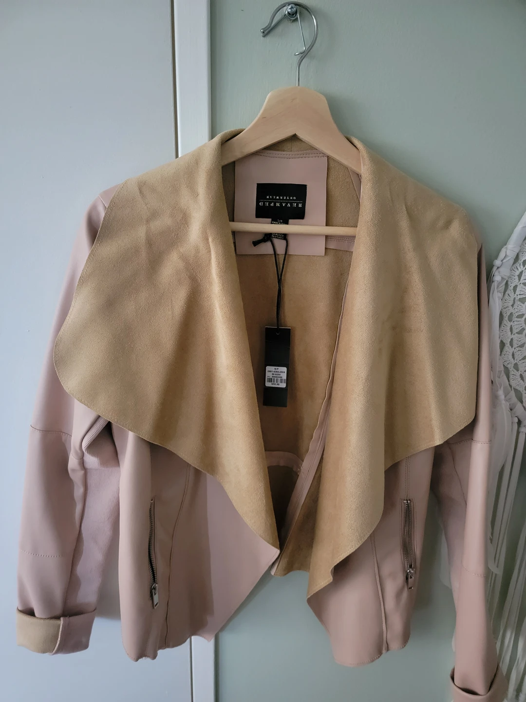 Leather Pink Jacket