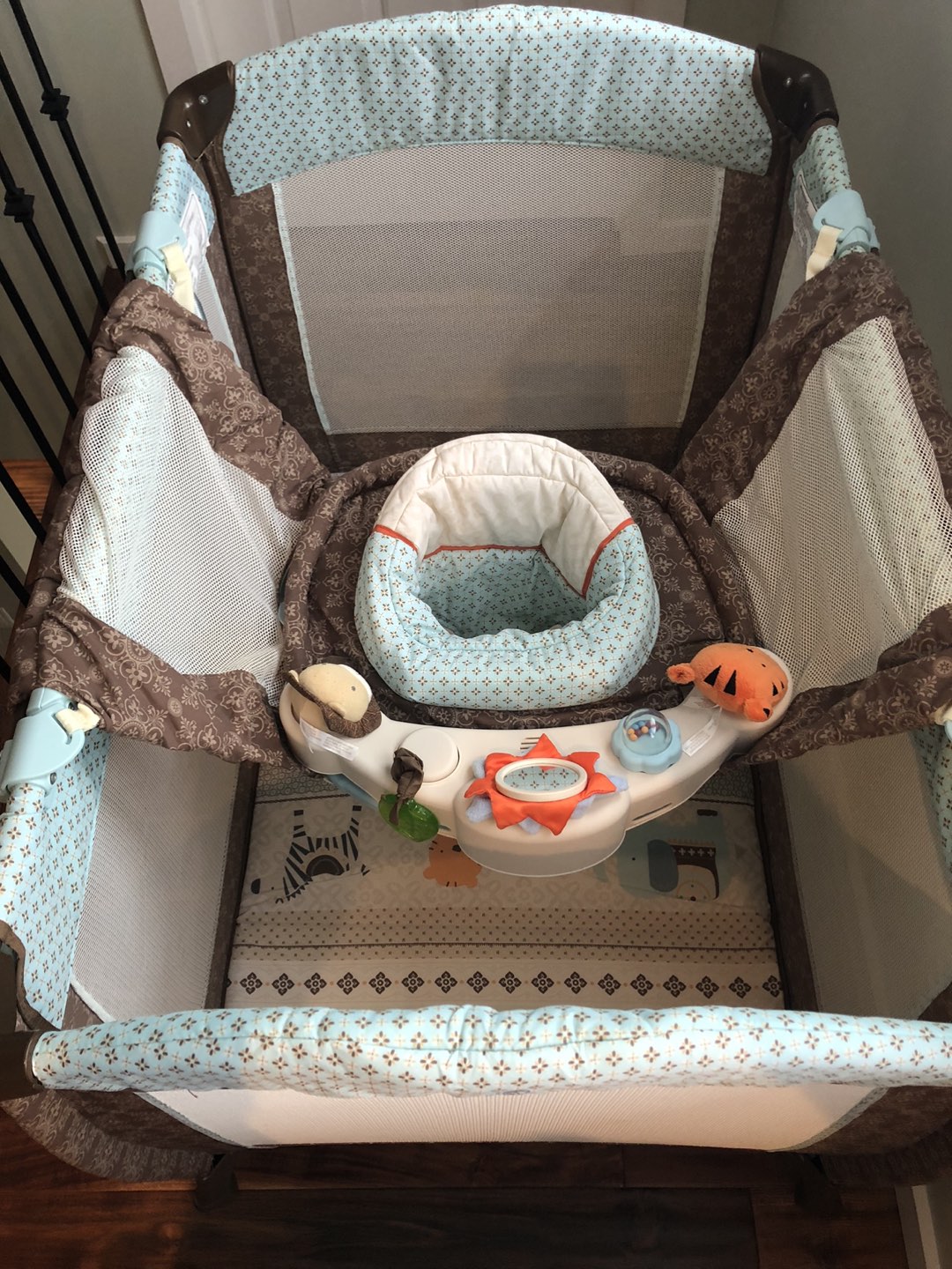 Carter's Animal Parade Jumpin' Fun Playard and Changer - photo 2