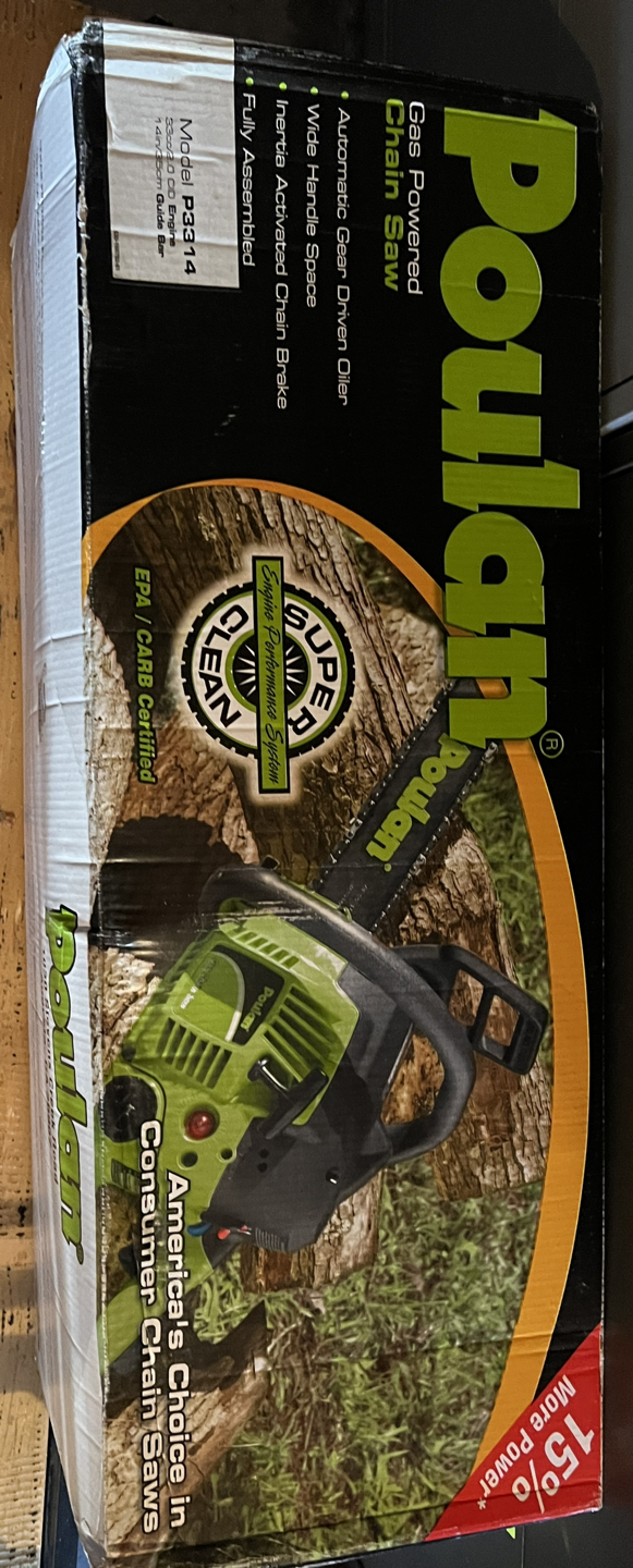 BNIB Poulan Gas Chainsaw