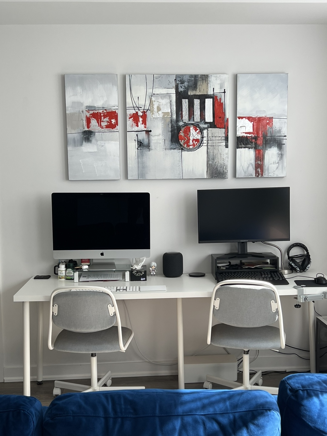 Abstract Structube Wall Painting - photo 3