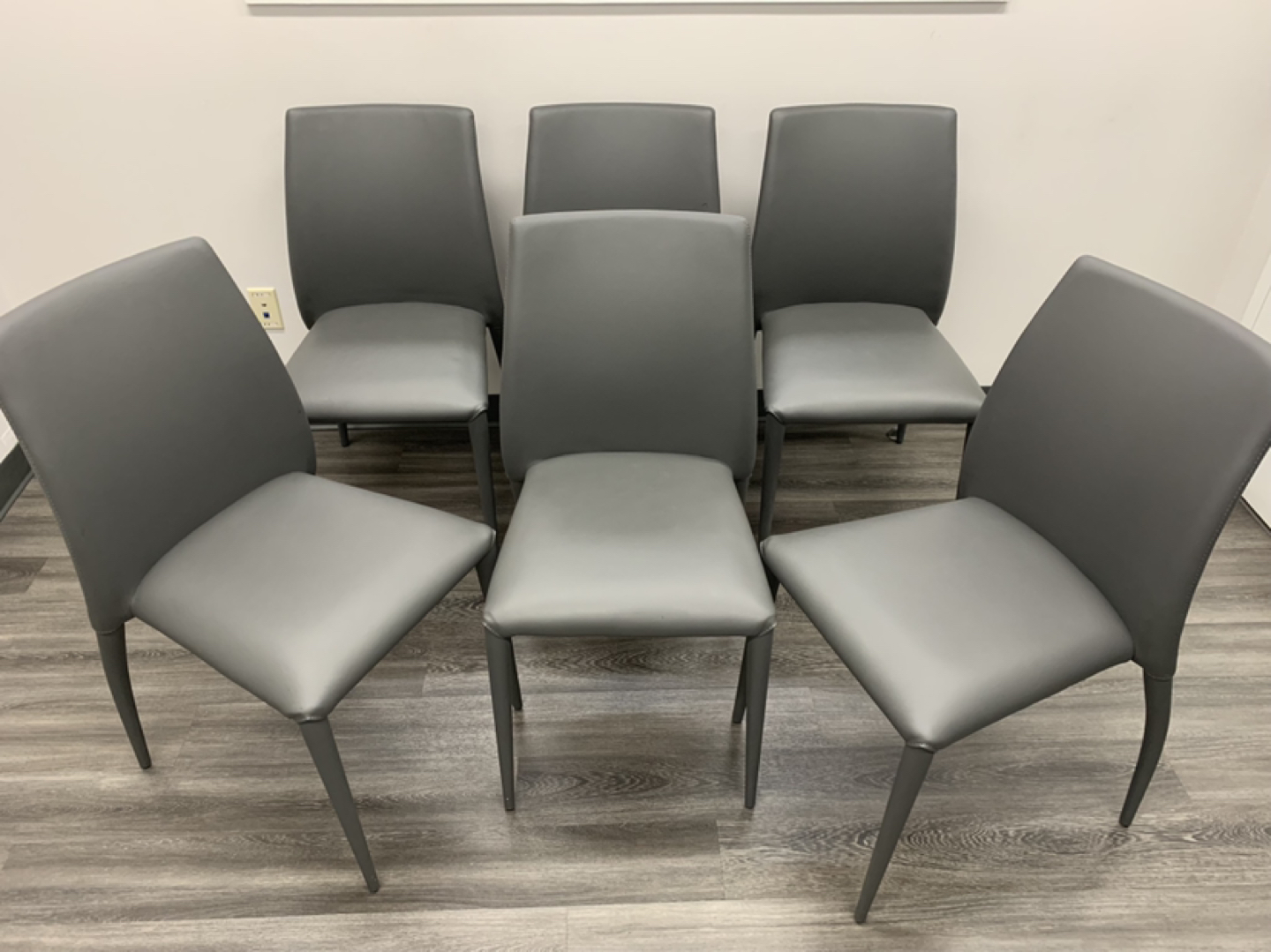 Under 1/2 Price Structube Chairs X 6 - PRICED TO SELL