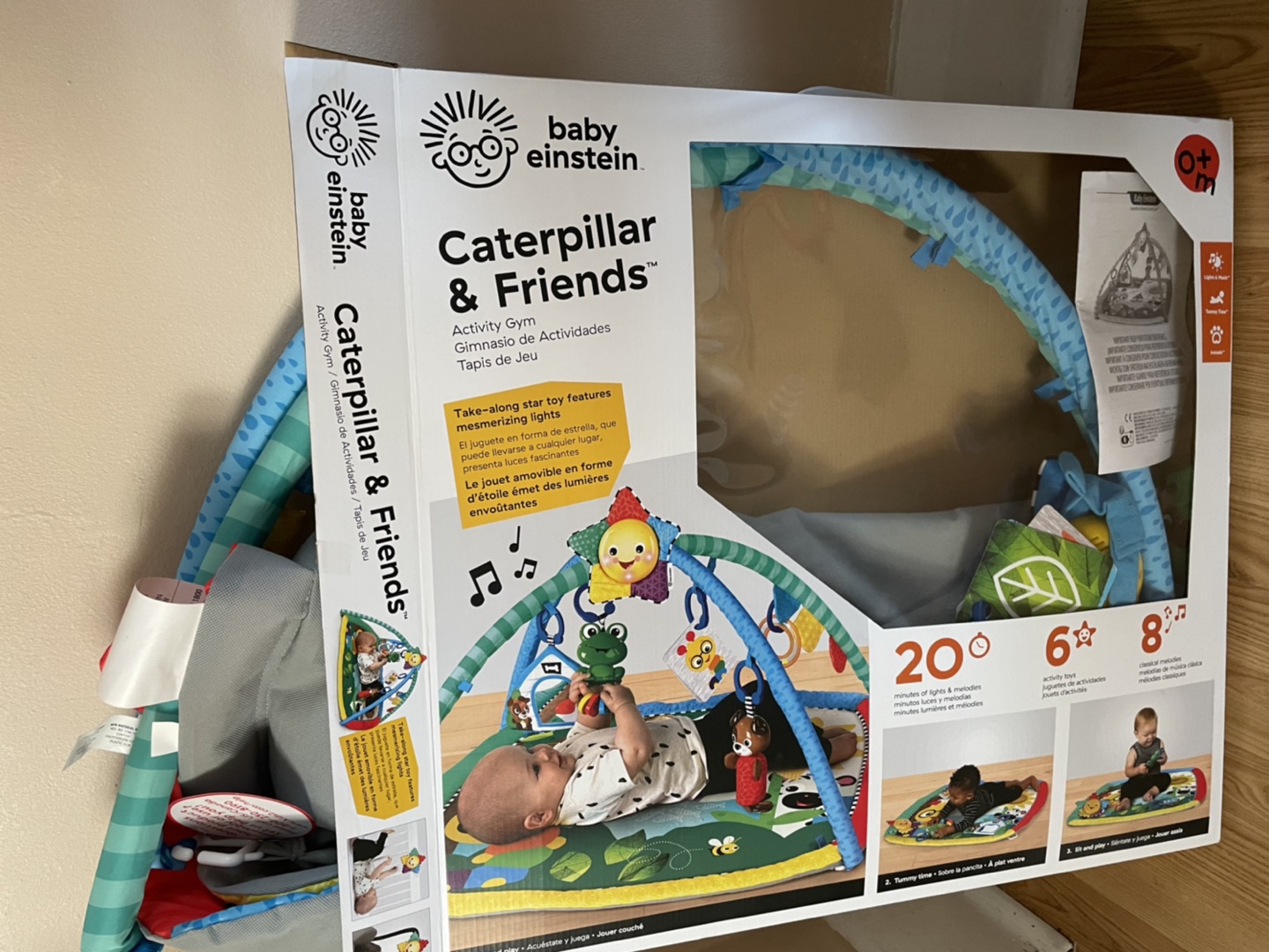Tummy time mat