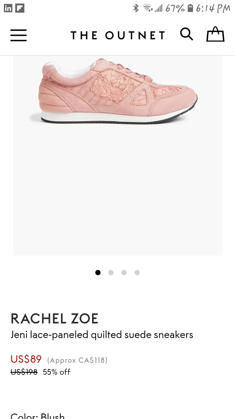 NEW Rachel Zoe sneakers shoes image indicator(7)