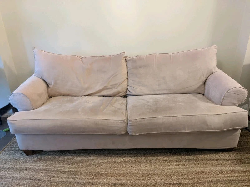 Suede Sofa Couch image indicator(4)