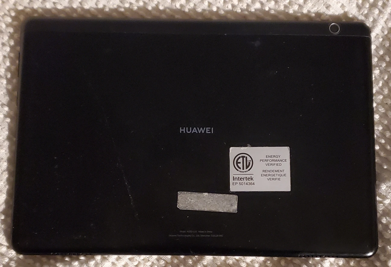 Huawei mediapad T5 10 32gb black with charger and cord - photo 3
