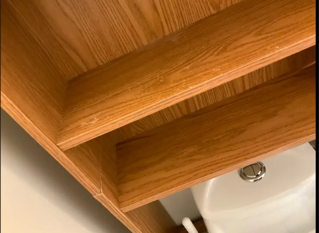 Over the toilet storage cabinet - photo 3