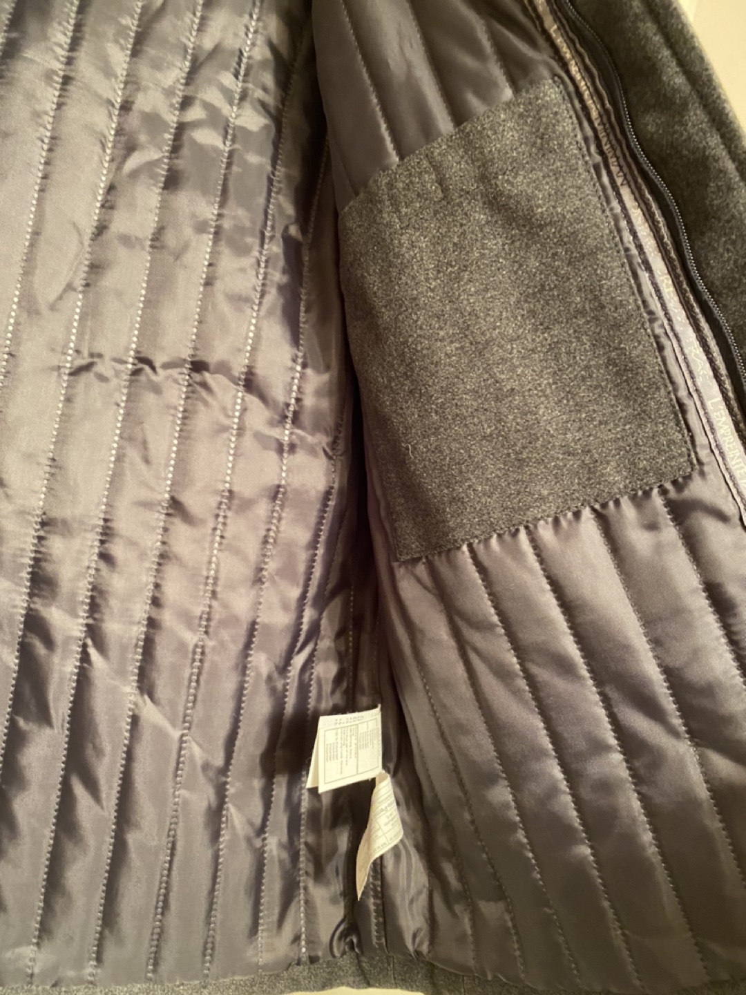 Boy’s Miniman grey hooded coat size 8 image indicator(5)