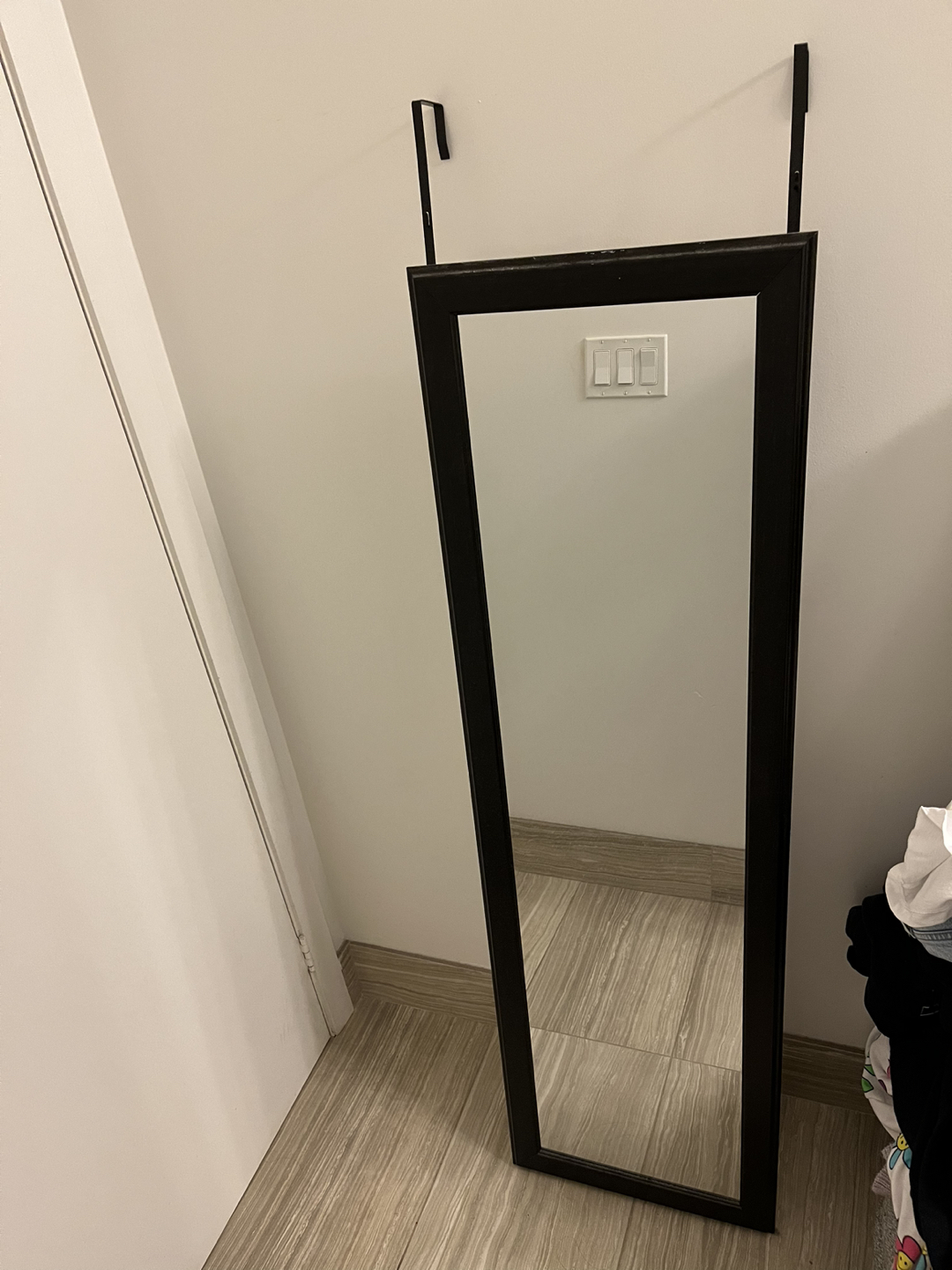 Full length mirror with hooks thumbnail