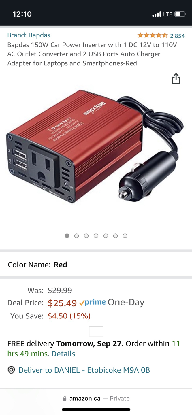Car Power Inverter - photo 4