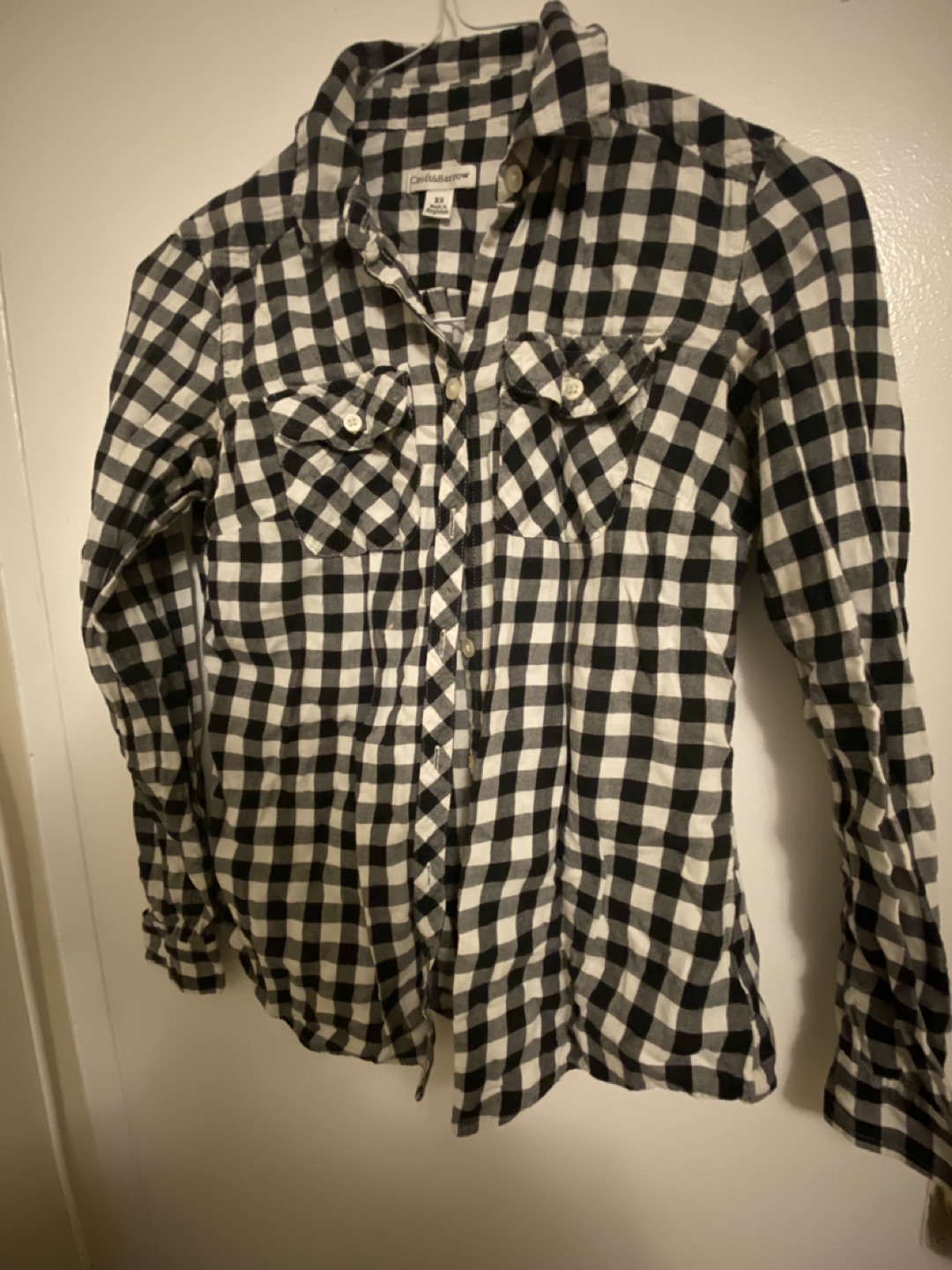 FREE Plaid Blouse - Croft&Barrow- XS thumbnail