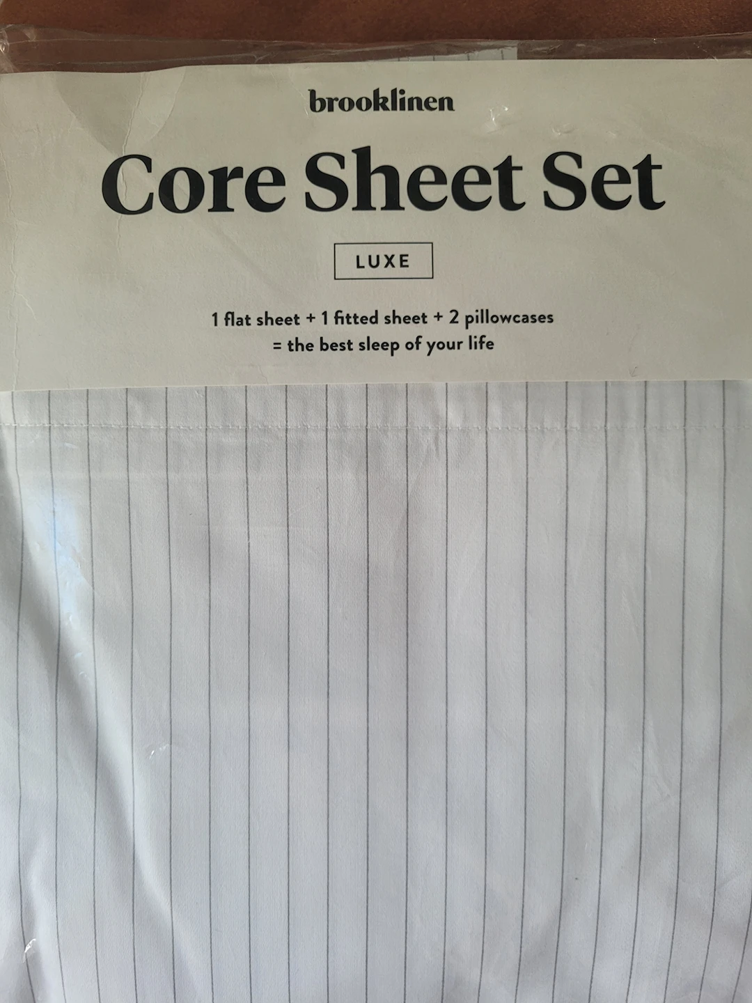 queen sheet set - brand new in package