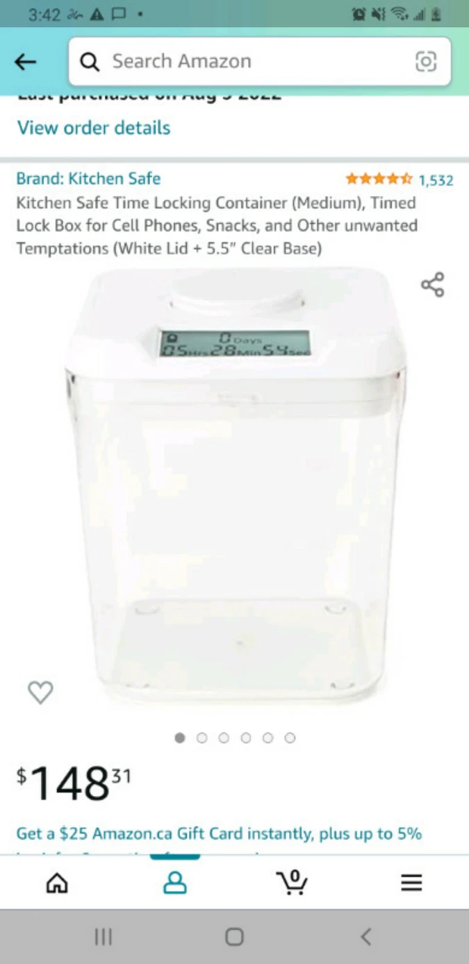 Kitchen safe time locking container thumbnail