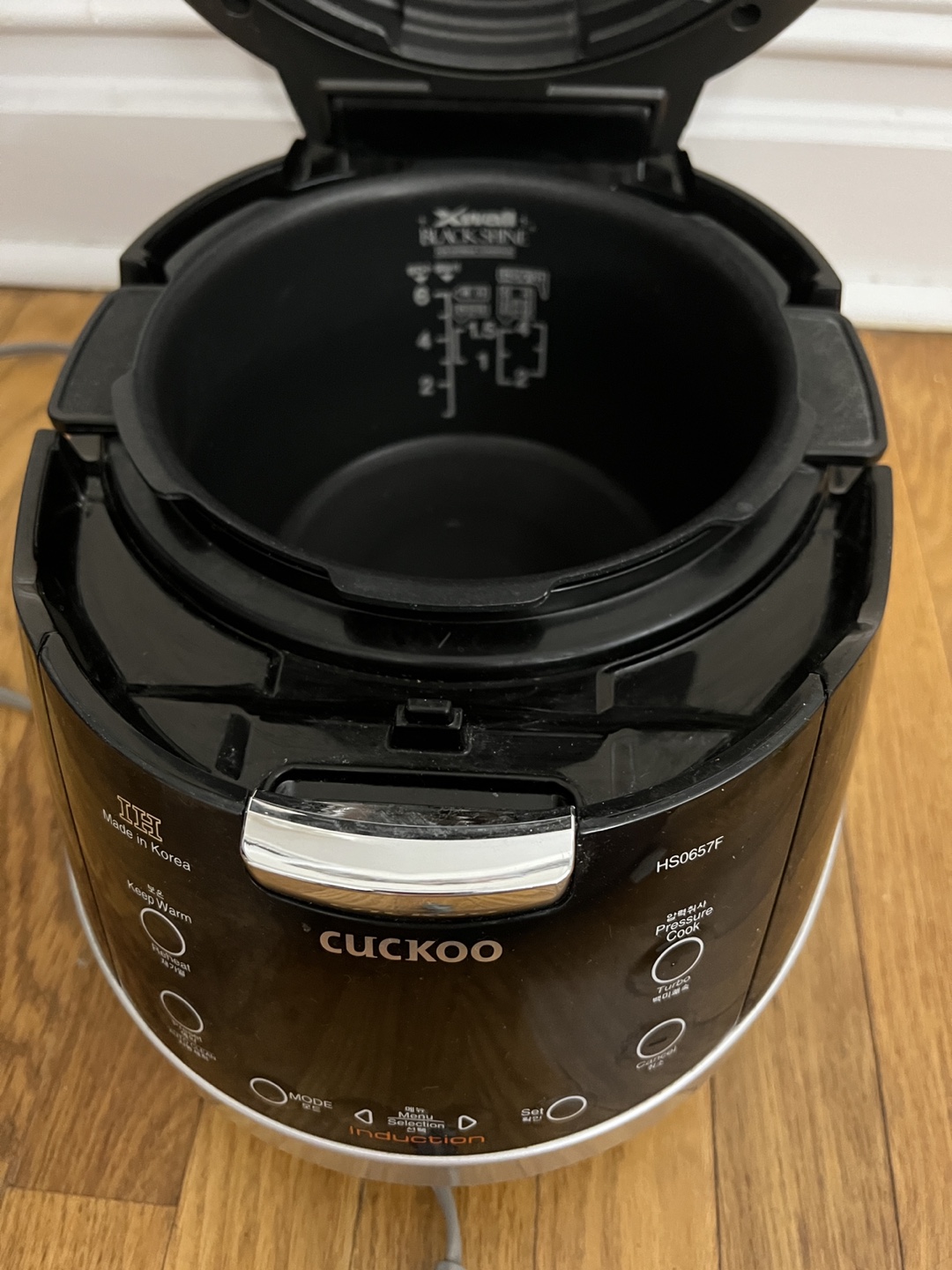 Cuckoo rice cooker (hs0657f) - photo 2