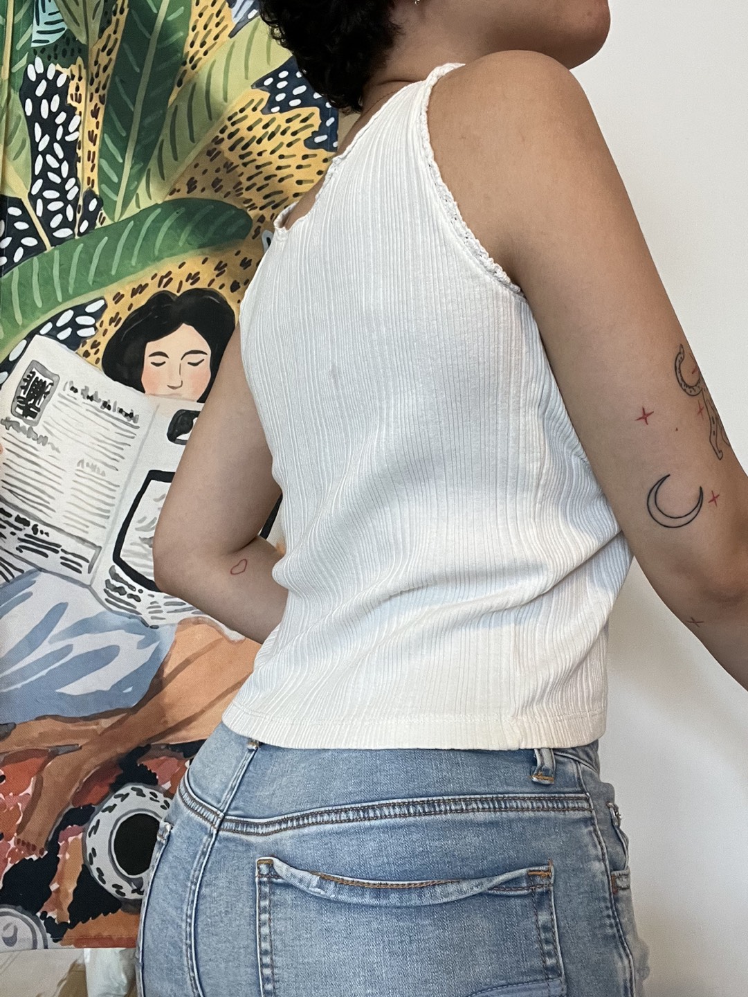 Zara Tank Top White - photo 3