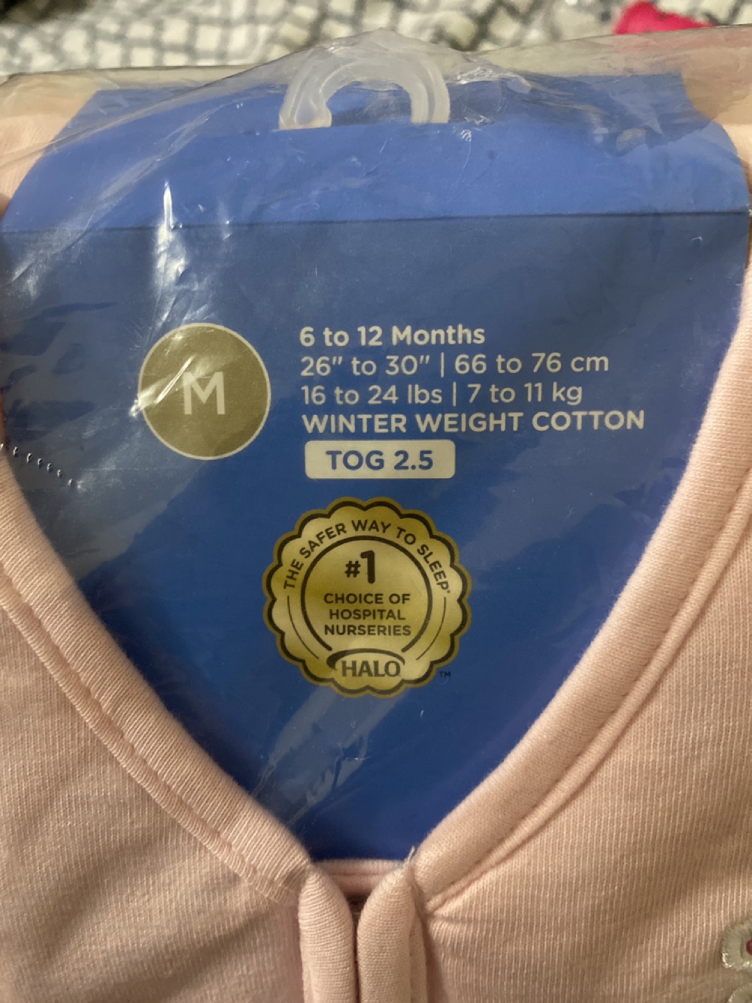 HALO SleepSack  TOG 2.5 Winter Weight Cotton - photo 2