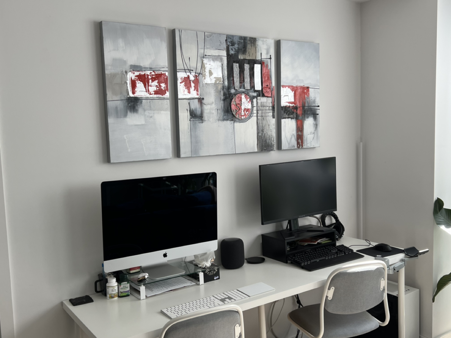 Abstract Structube Wall Painting - photo 2