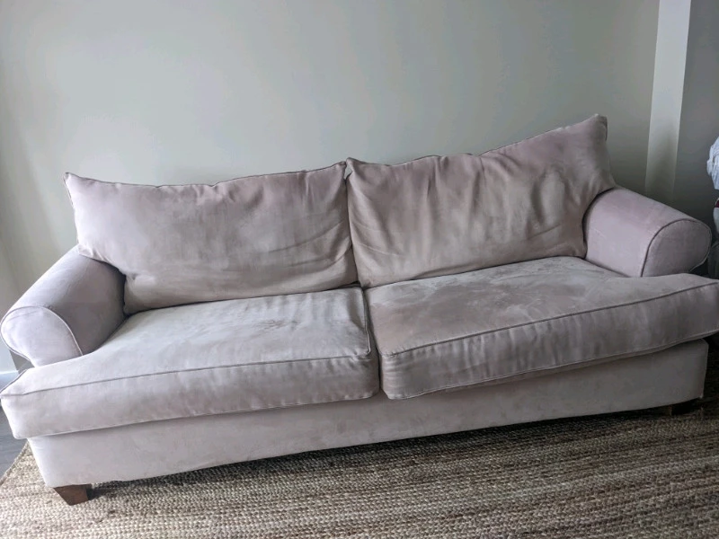 Suede Sofa Couch image indicator(3)