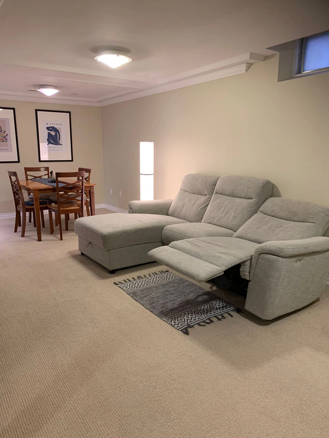 Sofa, Sectional with recliner. - photo 2