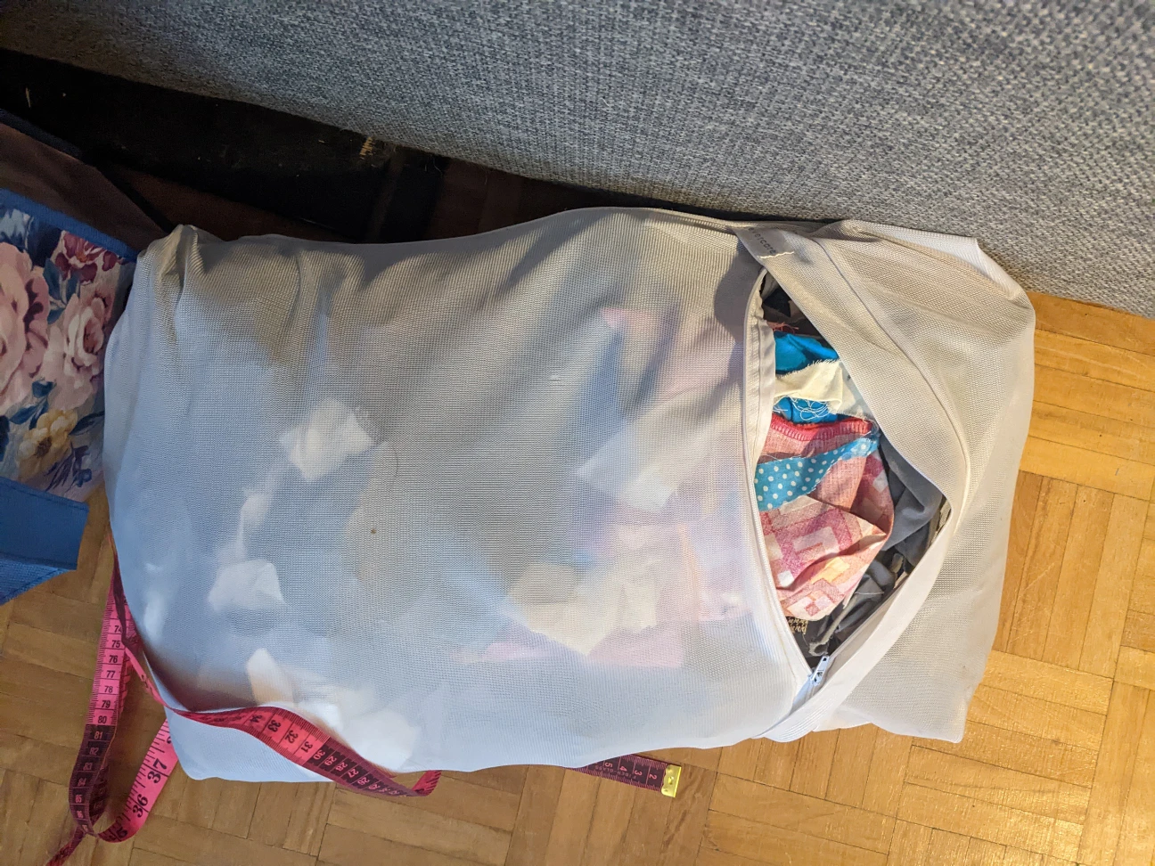 fabric scraps good for filling dog beds thumbnail