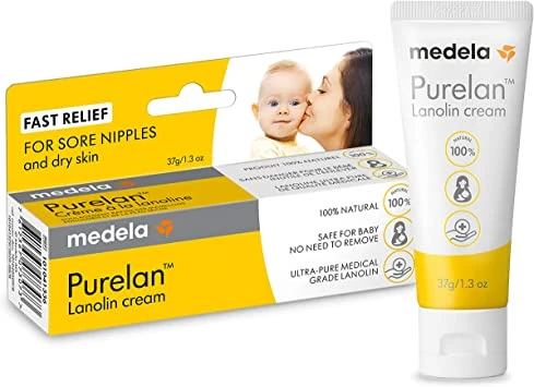brand new cream and half a box of breast pads thumbnail