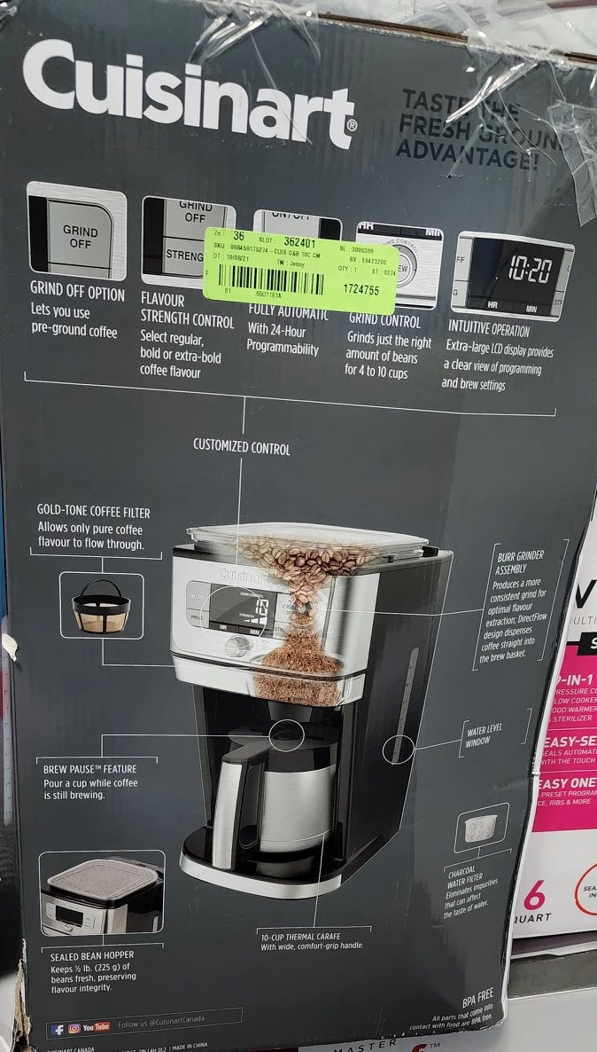 Cuisinart coffee maker - photo 2