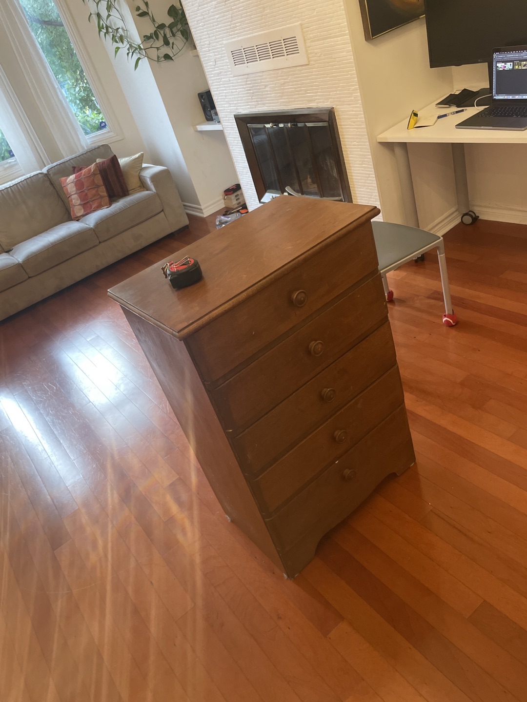 Wooden dresser antique - photo 3
