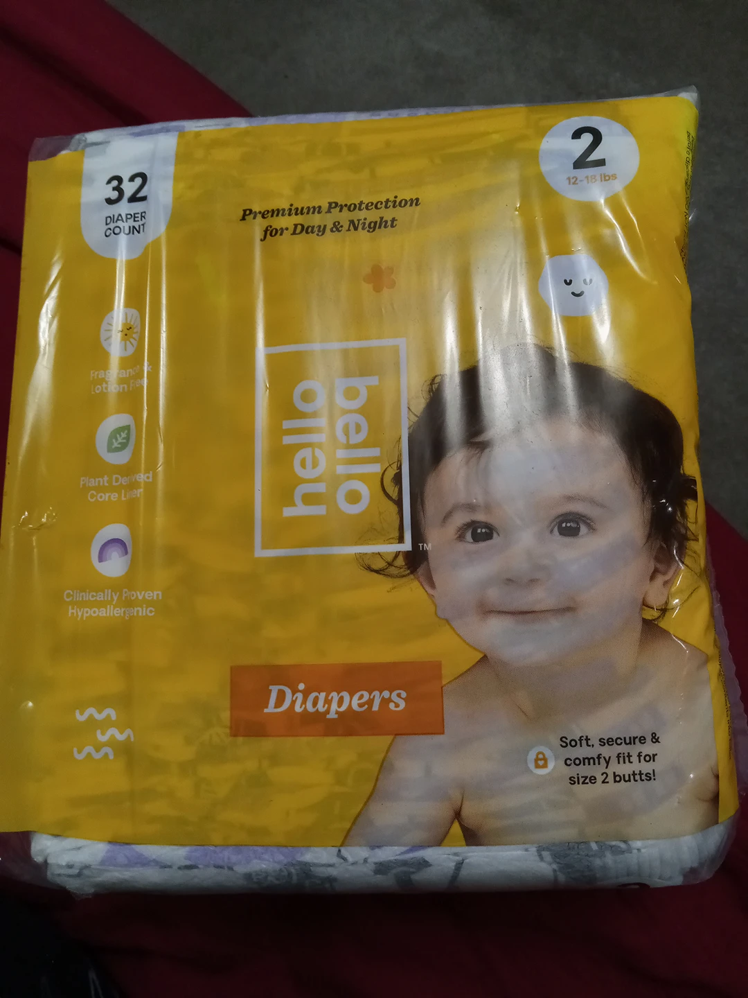 Hello Bello size 2 diapers 32 count thumbnail