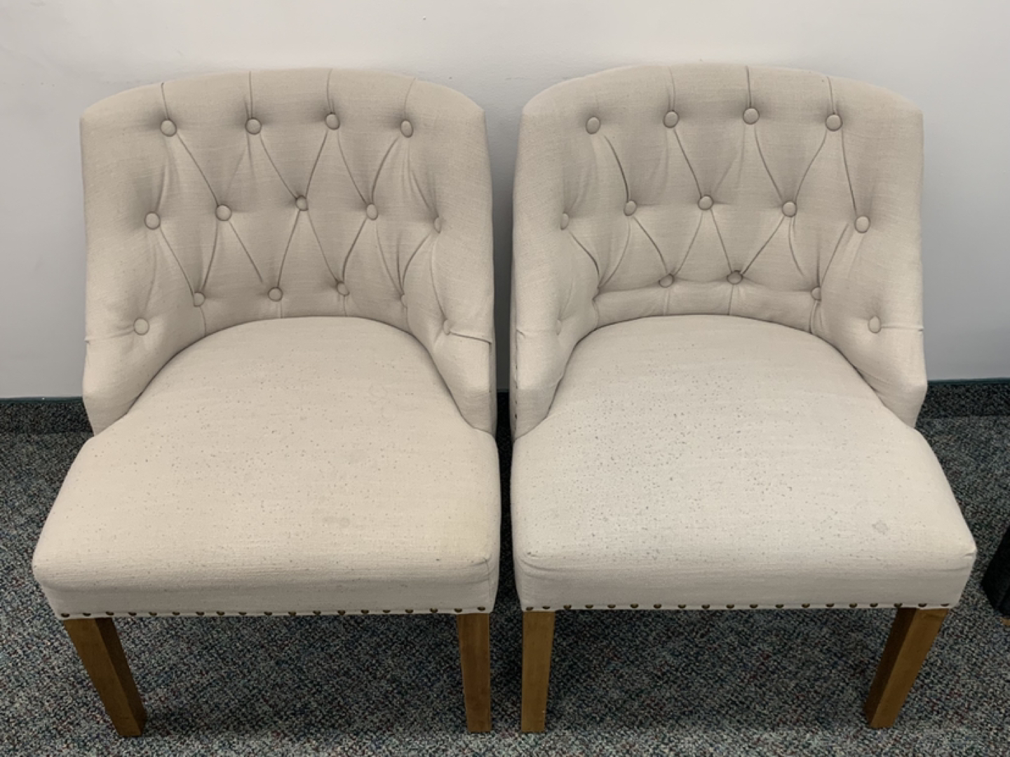 2 Lovely Structube Chairs