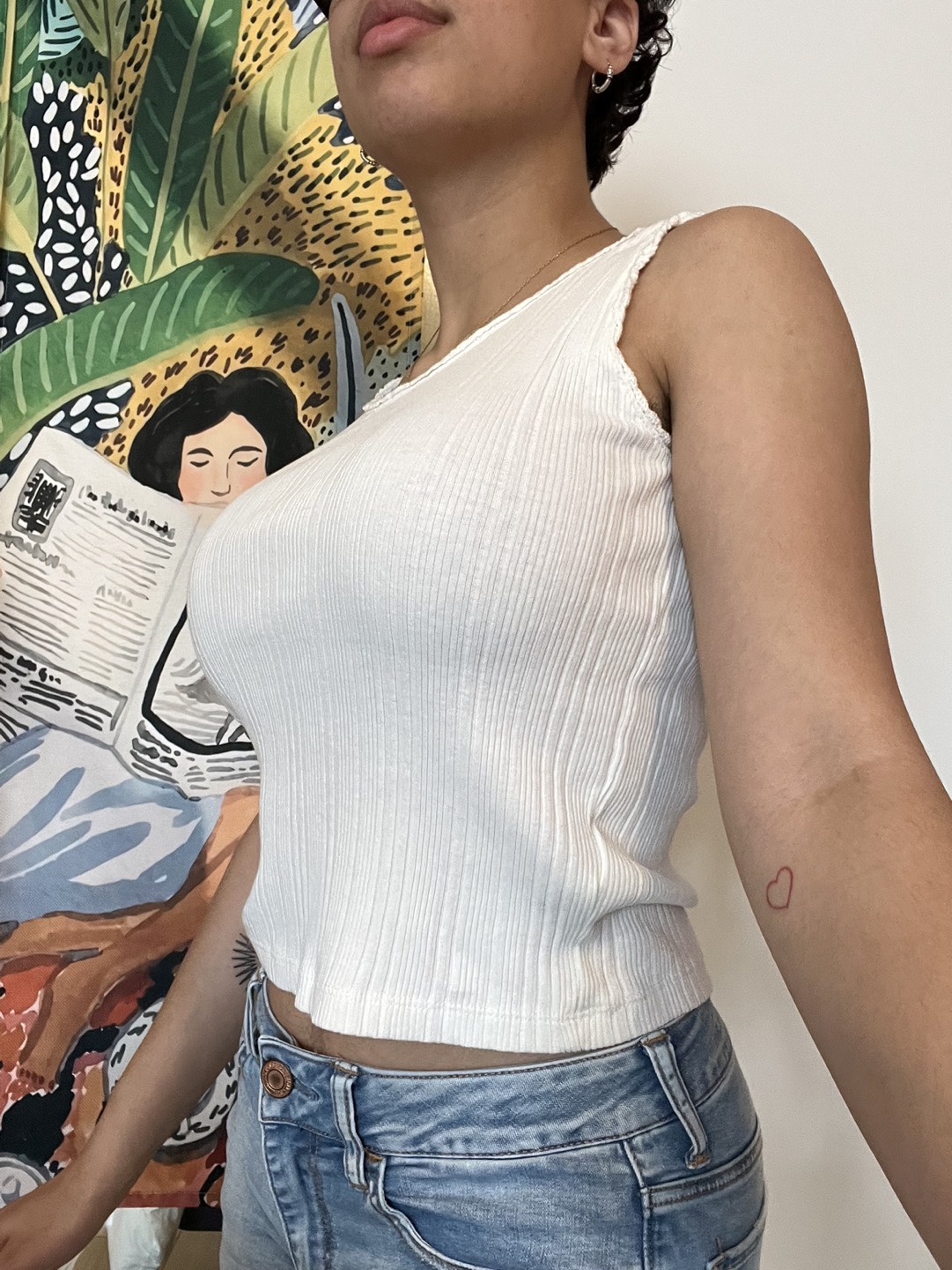 Zara Tank Top White