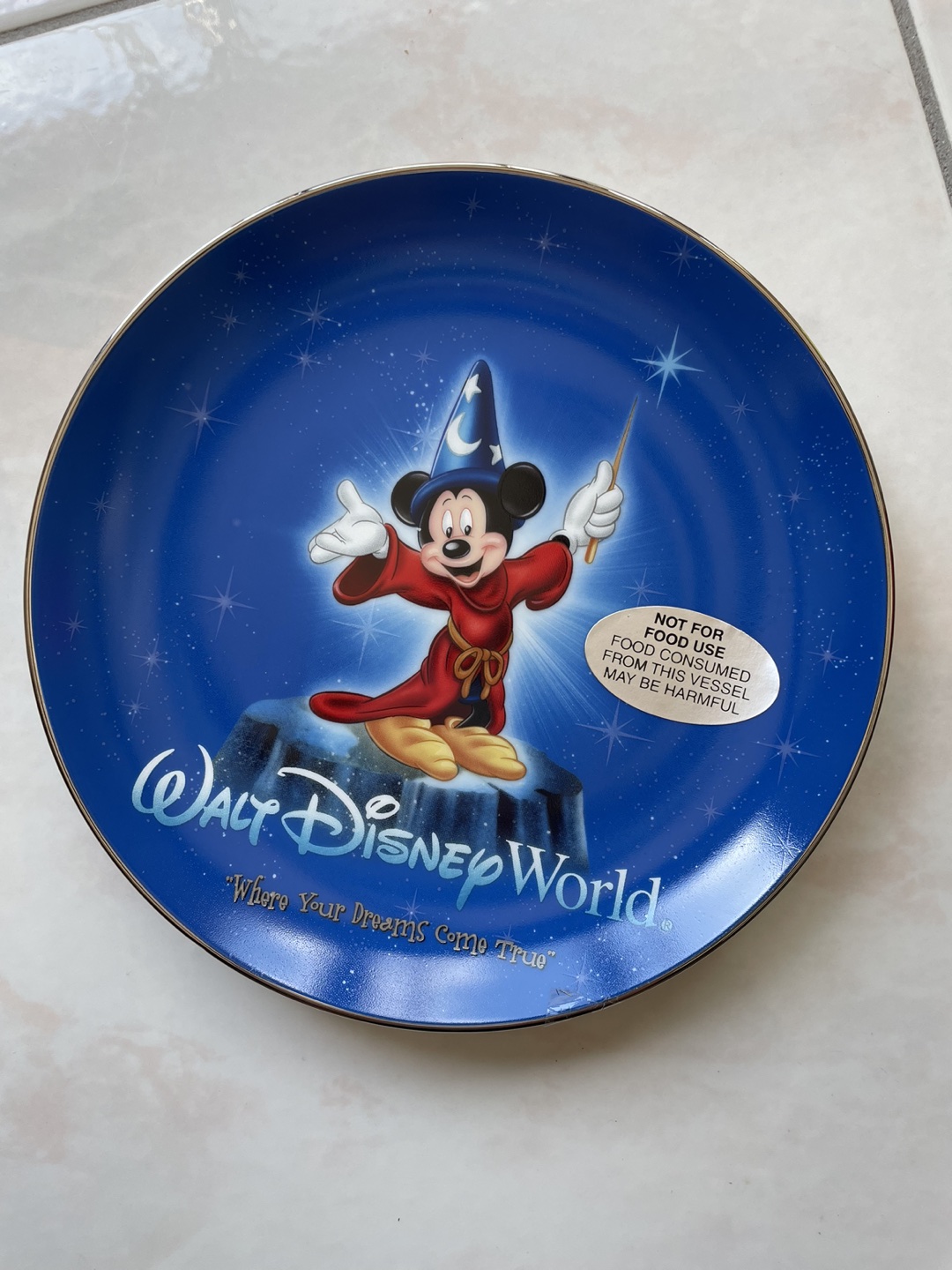 Brand new Disney gift plate thumbnail
