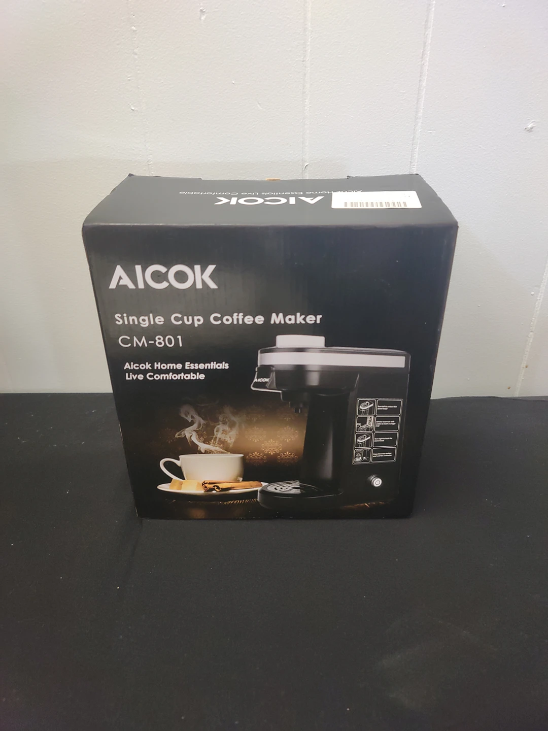 AICOK Compact Single Cup Coffee Maker - photo 2