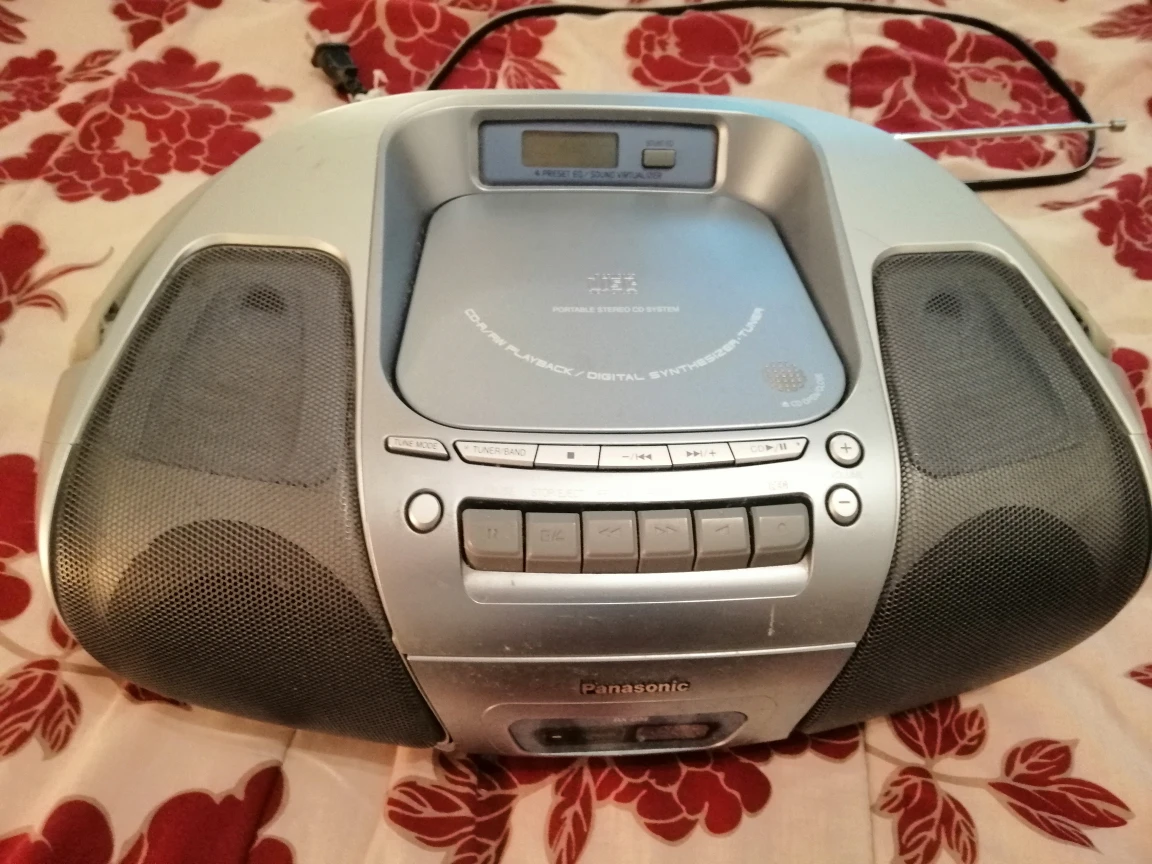 CD player Radio caset Panasonic