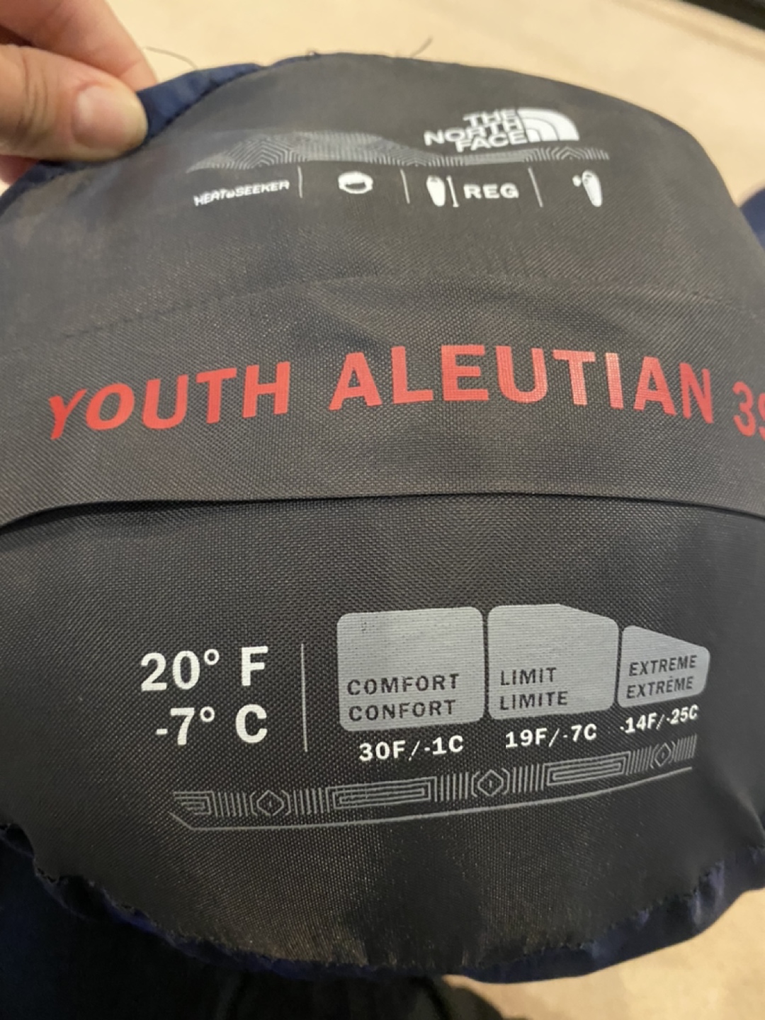 Sleeping Bag for Youth -14 degrees C