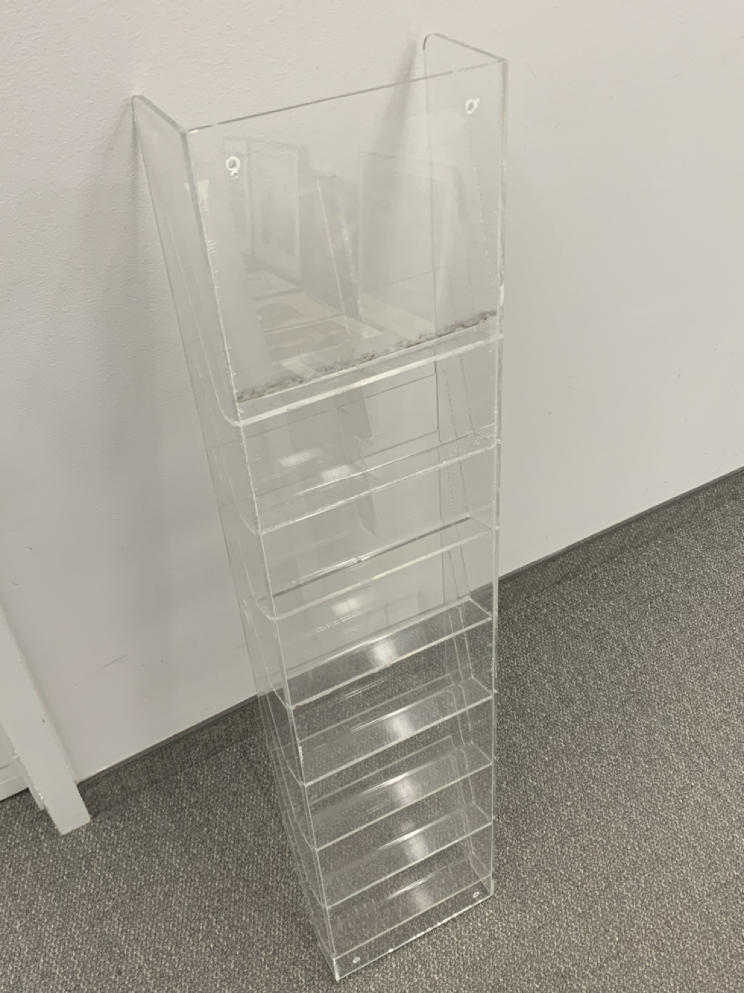 Heavy Standing Plastic Brochure Holder from office - photo 4