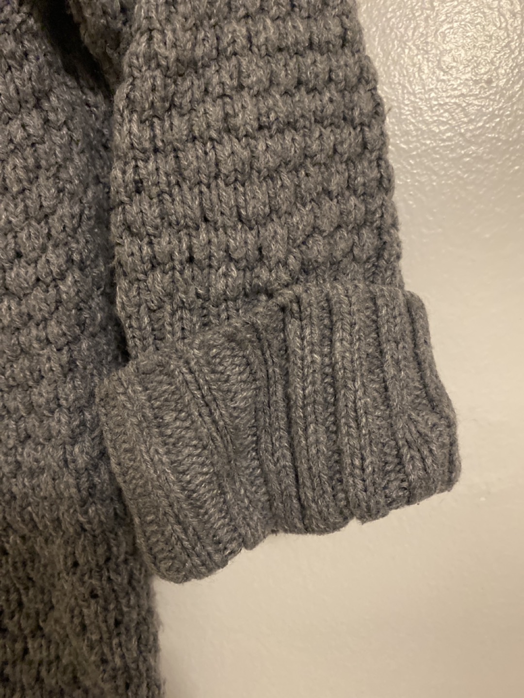 Grey Knitted Top - Size S - photo 3