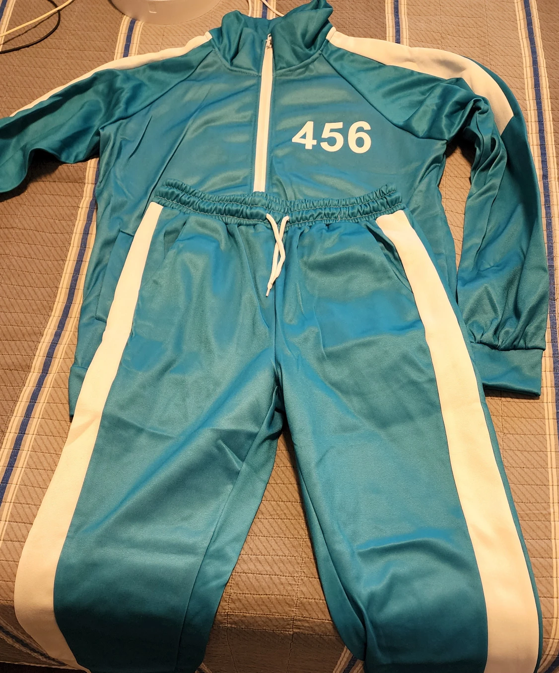 Squid Games Halloween Sweatsuit Player 456