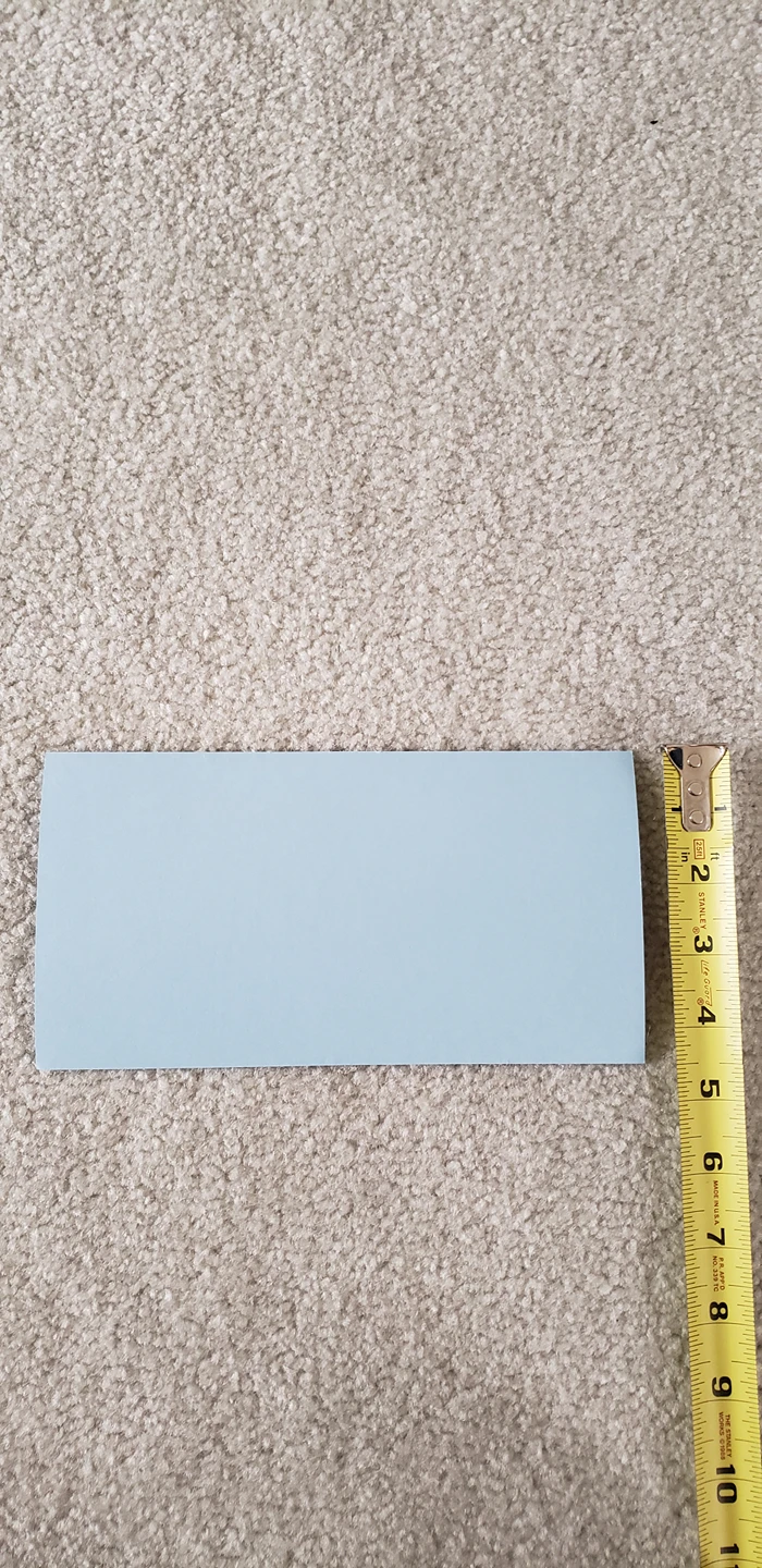 Blue cardstock paper image indicator(4)