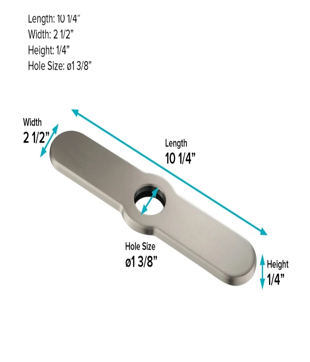 Kräus Deck plate DP03SFACB image indicator(3)