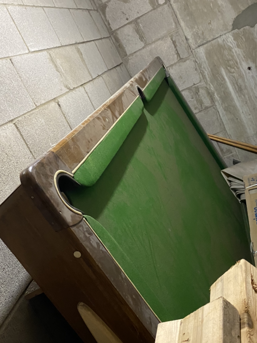 Free Vintage Pool Table - Davisville & Yonge thumbnail