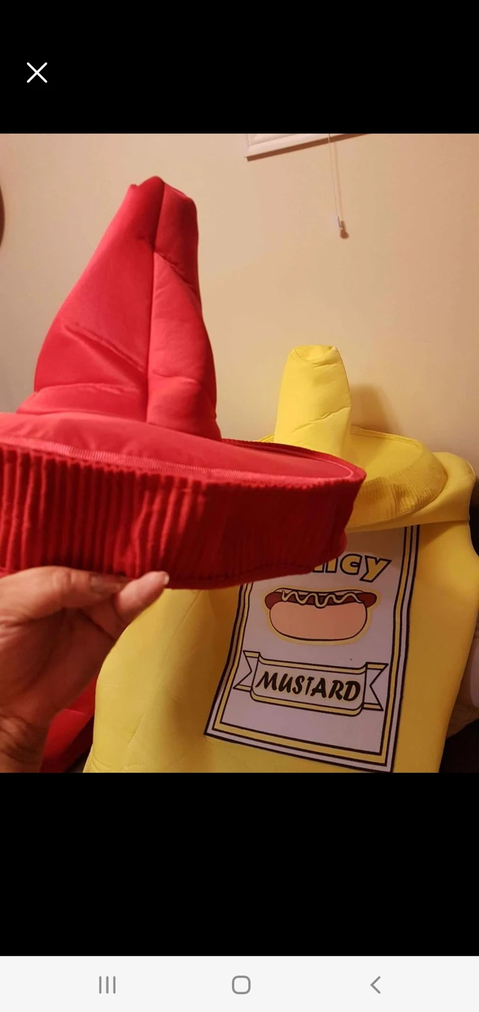 Couples costume. Ketchup and mustard. - photo 2