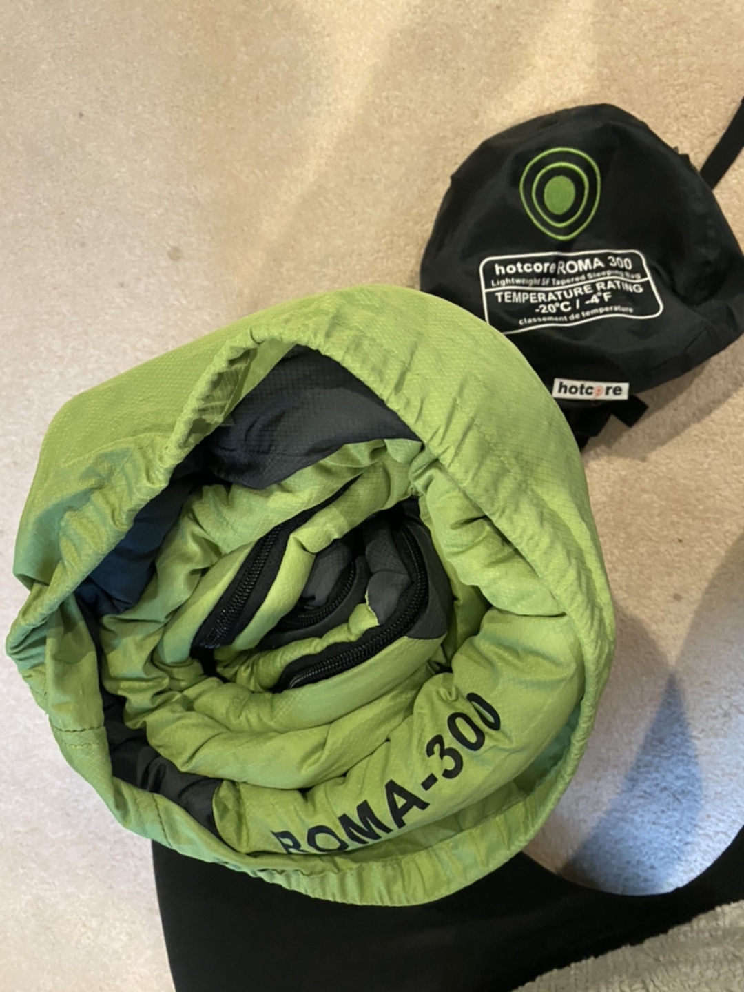 Sleeping bag for all seasons -20C youth - photo 3